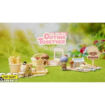 Popmart DIMOO Go On An Outing Together Series (Individual Blind Boxes) 6 X 8 X 12.5cm 1 Popmart DIMOO Go On An Outing Together Series (Individual Blind Boxes) 6 X 8 X 12.5cm