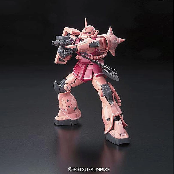 Bandai Gundam 1/144 RG #02 Gundam 0079 MS-06S Zaku II (Char Aznable's Custom) Model Kit 2 Bandai Gundam 1/144 RG #02 Gundam 0079 MS-06S Zaku II (Char Aznable's Custom) Model Kit - Image 2