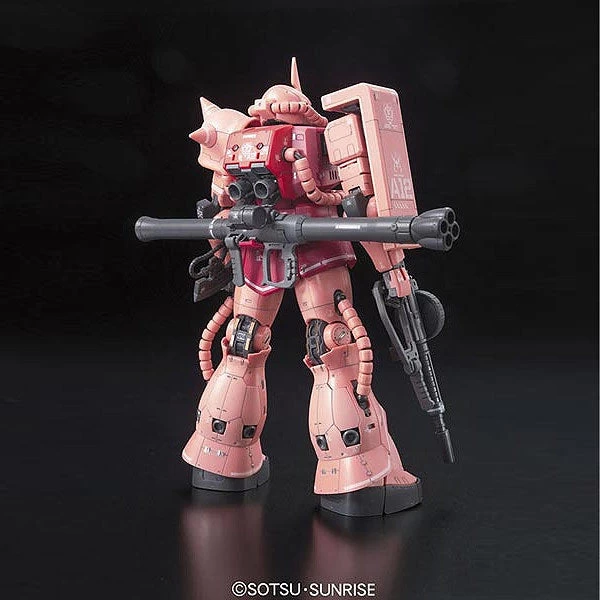 Bandai Gundam 1/144 RG #02 Gundam 0079 MS-06S Zaku II (Char Aznable's Custom) Model Kit 4 Bandai Gundam 1/144 RG #02 Gundam 0079 MS-06S Zaku II (Char Aznable's Custom) Model Kit - Image 4