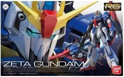 Bandai Gundam 1/144 RG #10 Zeta Gundam MSZ-006 Z Gundam Model Kit -Popmart 4543112785398