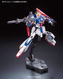 Bandai Gundam 1/144 RG #10 Zeta Gundam MSZ-006 Z Gundam Model Kit -Popmart 4543112785398c
