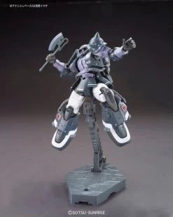 Bandai Gundam 1/144 HG The Origin #003 MS-06R-1A Zaku II High Mobility Type [Gaia/ Mash Ver] Model Kit -Popmart 4543112966964j