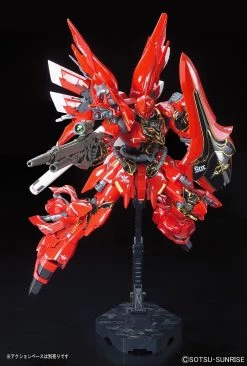 Bandai Gundam 1/144 RG #22 Unicorn MSN-06S Sinanju Model Kit -Popmart 4549660075905d