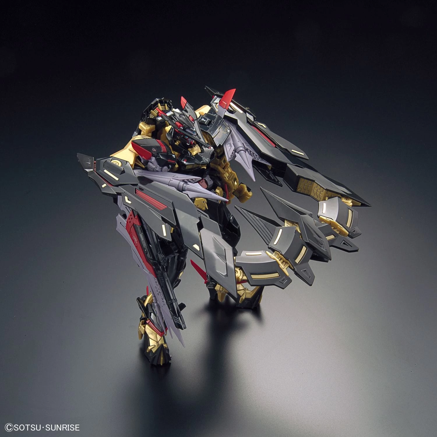 Bandai Gundam 1/144 RG #24 Seed Astray MBF-P01-Re2AMATU Gundam Astray Gold Frame Amatsu Mina Model Kit 2 Bandai Gundam 1/144 RG #24 Seed Astray MBF-P01-Re2AMATU Gundam Astray Gold Frame Amatsu Mina Model Kit - Image 2