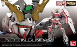 Bandai Gundam 1/144 RG #25 RX-0 Unicorn Gundam (Full Psycho Frame) Model Kit -Popmart 4549660167419
