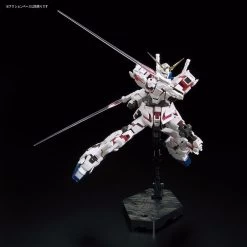Bandai Gundam 1/144 RG #25 RX-0 Unicorn Gundam (Full Psycho Frame) Model Kit -Popmart 4549660167419i