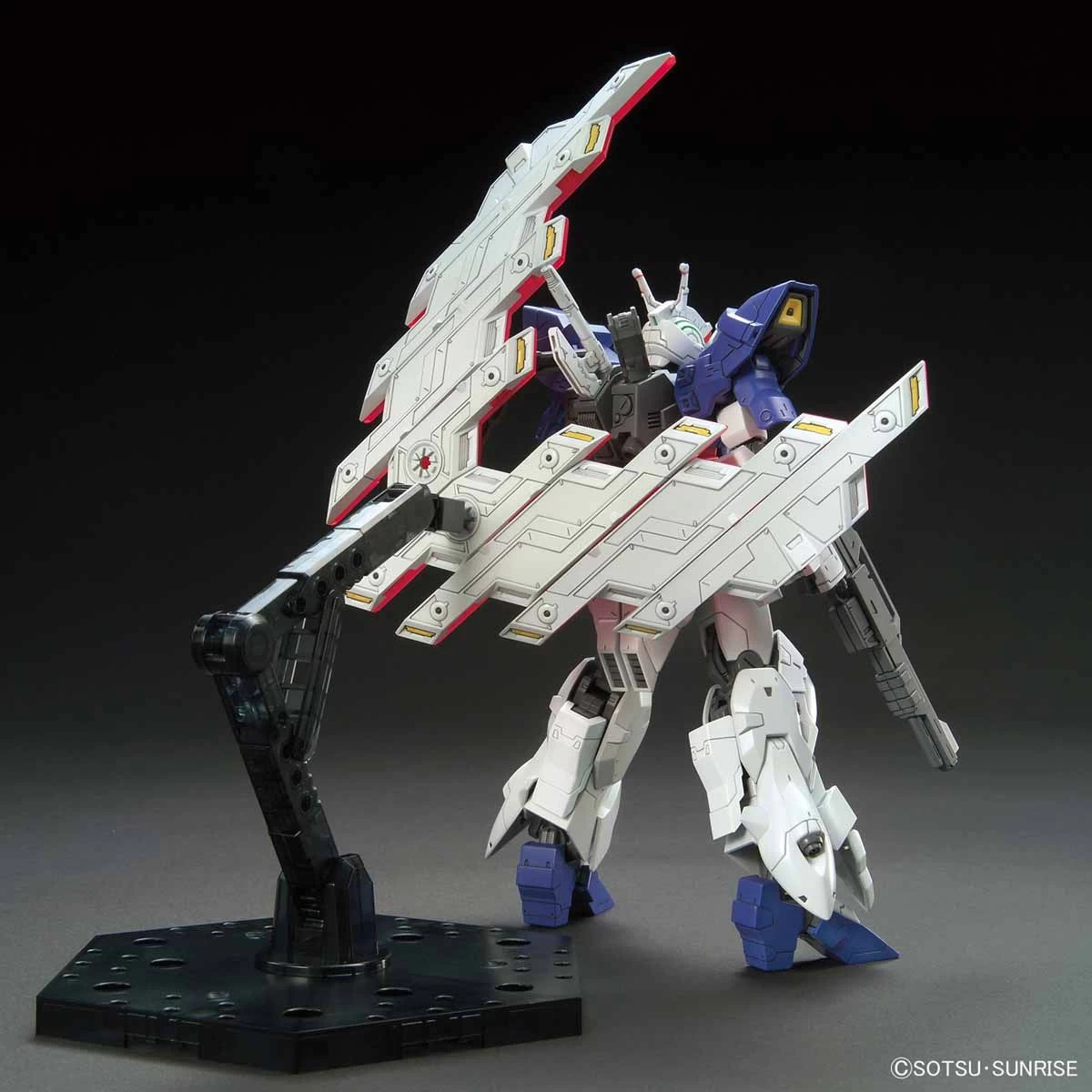 Bandai Gundam 1/144 HGUC #215 Gundam Moon AMS-123X-X Moon Gundam Model Kit 2 Bandai Gundam 1/144 HGUC #215 Gundam Moon AMS-123X-X Moon Gundam Model Kit - Image 2