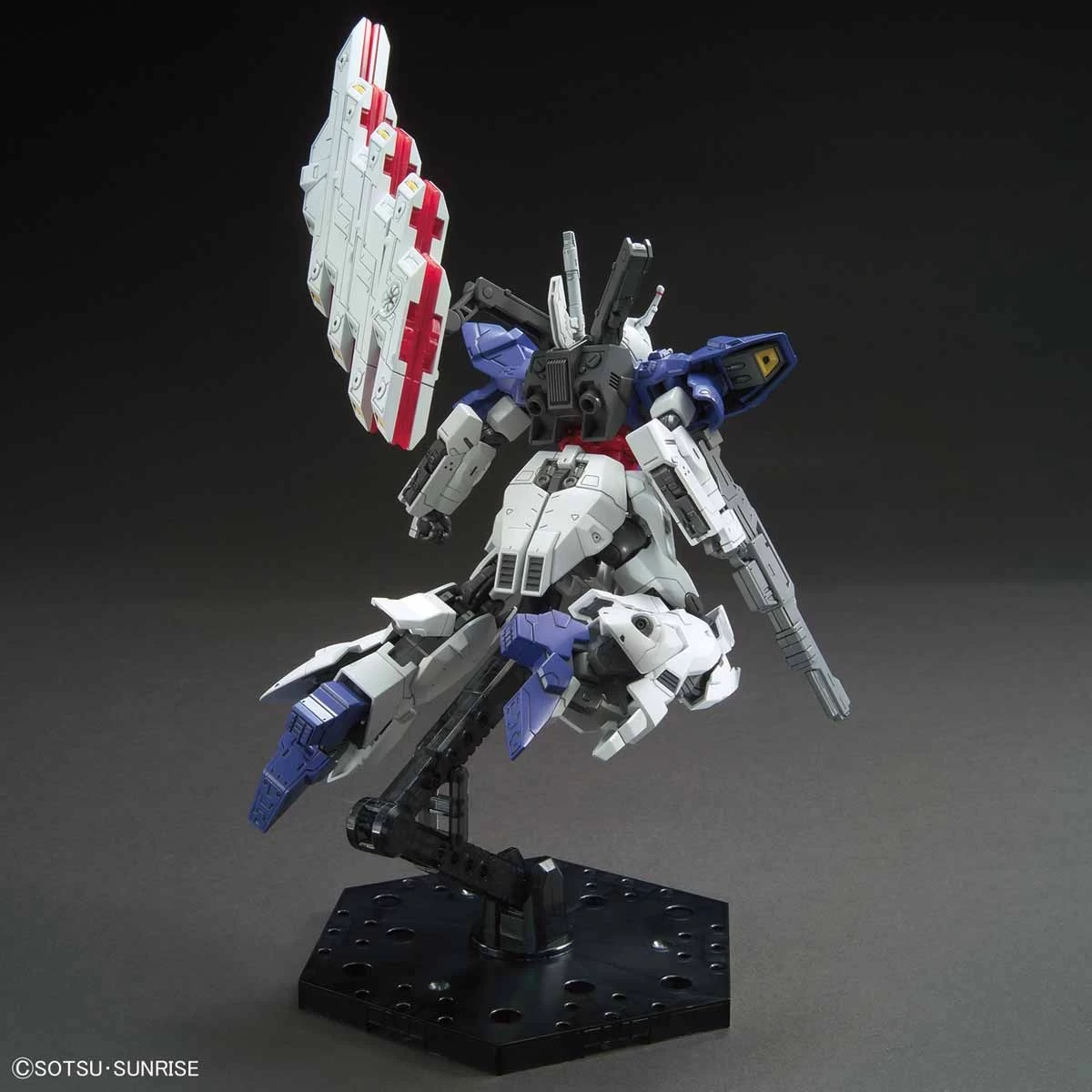 Bandai Gundam 1/144 HGUC #215 Gundam Moon AMS-123X-X Moon Gundam Model Kit 8 Bandai Gundam 1/144 HGUC #215 Gundam Moon AMS-123X-X Moon Gundam Model Kit - Image 8