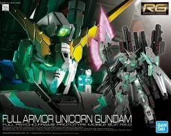 Bandai Gundam 1/144 RG #30 Unicorn RX-0 Full Armor Unicorn Gundam Model Kit -Popmart 4573102555861