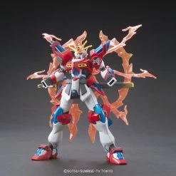 Bandai Gundam 1/144 HGBF #043 KMK-B01 Kamiki Burning Gundam Model Kit -Popmart 4573102577214d 10c754e5 51cf 45cb 8200 469e5bf513ad