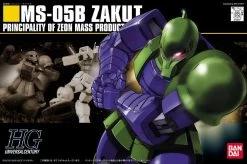 Bandai Gundam 1/144 HGUC #064 Gundam 0079 MS-05B Zaku I Model Kit -Popmart 4573102591593