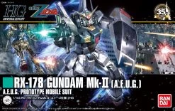 Bandai Gundam 1/144 HGUC #193 Zeta Gundam Gundam Mk-II (2) A.E.U.G. Revive Model Kit -Popmart 4573102591685z