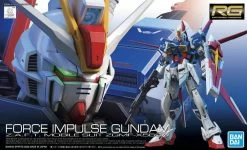 Bandai Gundam 1/144 RG #33 Seed Destiny ZGMF-X56S/a Force Impulse Gundam Model Kit -Popmart 4573102592286