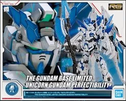 Bandai Gundam 1/144 RG Unicorn Gundam Perfectibility The Gundam Base Limited Model Kit Exclusive -Popmart 4573102606068