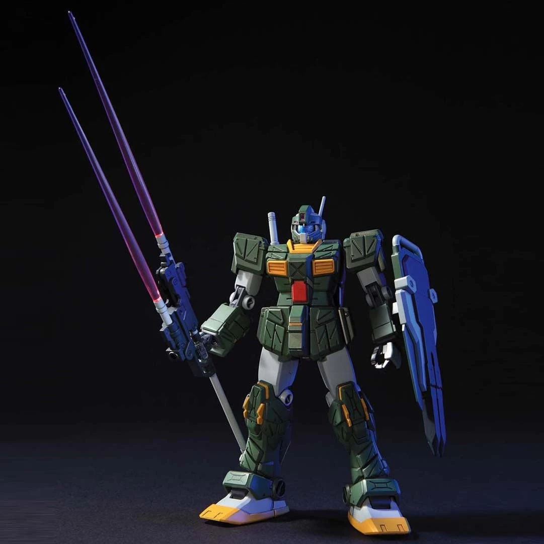 Bandai Gundam 1/144 HGUC #072 Harmony Of GundamRGM-79FP GM Striker Model Kit 1 Bandai Gundam 1/144 HGUC #072 Harmony Of GundamRGM-79FP GM Striker Model Kit