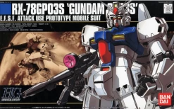 Bandai Gundam 1/144 HGUC #025 0083 Stardust Memory RX-78GP03S Gundam GP03S "Stamen" Model Kit -Popmart 4573102609670