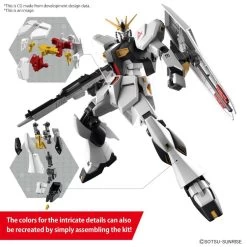 Bandai Gundam 1/144 Entry Grade RX-93 Nu V Gundam Model Kit -Popmart 4573102638045c