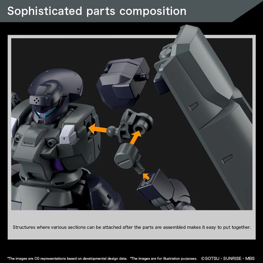 Bandai Gundam 1/144 HG WFM #21 MD-0031UL Dilanza Sol Model Kit 9 Bandai Gundam 1/144 HG WFM #21 MD-0031UL Dilanza Sol Model Kit - Image 9
