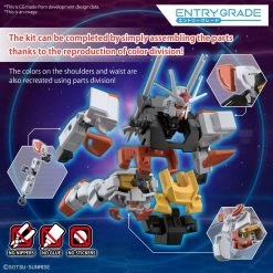 Bandai Gundam 1/144 HGBM #XX EG LAH Gundam Model Kit -Popmart 4573102656889d