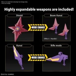 Bandai Gundam 1/144 HGBM #XX SDCS F Kunoichi Kai Model Kit -Popmart 4573102657114f