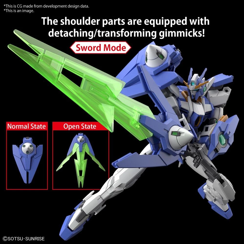Bandai Gundam 1/144 HGBM #XX 00 Diver Arc Model Kit 6 Bandai Gundam 1/144 HGBM #XX 00 Diver Arc Model Kit - Image 6