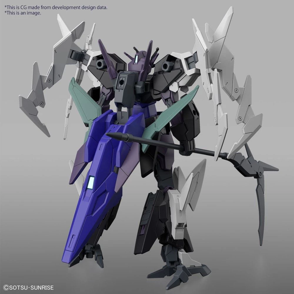 Bandai Gundam 1/144 HGBM #XX Plutine Gundam Model Kit 2 Bandai Gundam 1/144 HGBM #XX Plutine Gundam Model Kit - Image 2