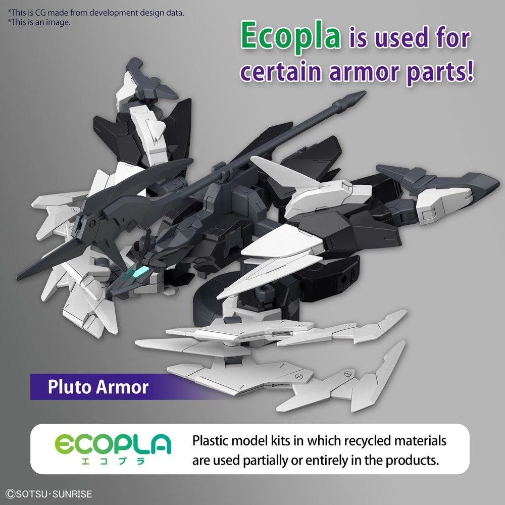 Bandai Gundam 1/144 HGBM #XX Plutine Gundam Model Kit 4 Bandai Gundam 1/144 HGBM #XX Plutine Gundam Model Kit - Image 4