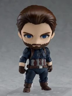 GOOD SMILE COMPANY Nendoroid #923 Captain America Infinity Edition Marvel Avengers Infinity War
