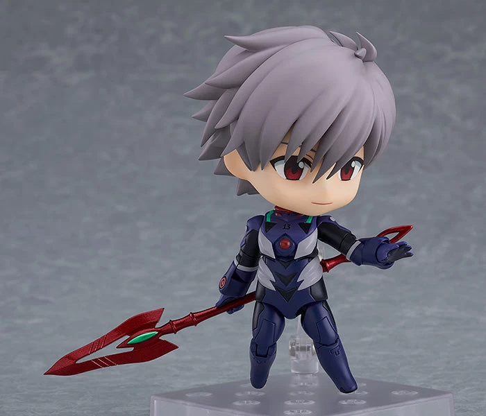 GOOD SMILE COMPANY Nendoroid #1446 Kaworu Nagisa (Plugsuit Ver.) Rebuild Of Evangelion 3 GOOD SMILE COMPANY Nendoroid #1446 Kaworu Nagisa (Plugsuit Ver.) Rebuild Of Evangelion - Image 3