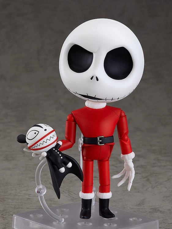 GOOD SMILE COMPANY Nendoroid #1517 Jack Skellington (Sandy Claws Ver.) The Nightmare Before Christmas 5 GOOD SMILE COMPANY Nendoroid #1517 Jack Skellington (Sandy Claws Ver.) The Nightmare Before Christmas - Image 5