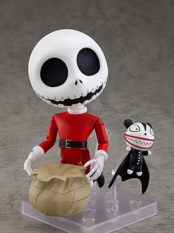 GOOD SMILE COMPANY Nendoroid #1517 Jack Skellington (Sandy Claws Ver.) The Nightmare Before Christmas 4 GOOD SMILE COMPANY Nendoroid #1517 Jack Skellington (Sandy Claws Ver.) The Nightmare Before Christmas - Image 4