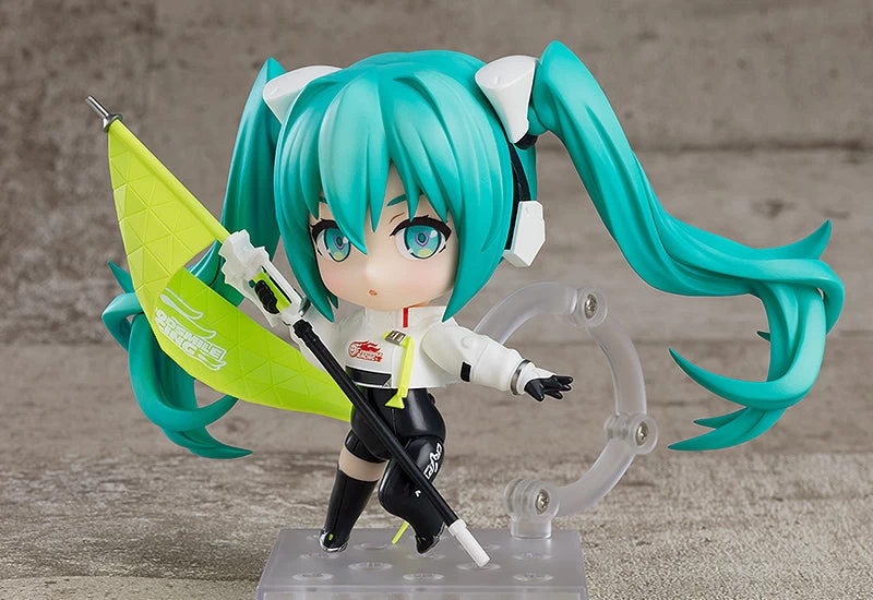 GOOD SMILE COMPANY Nendoroid #1839 Racing Miku 2022 Ver Good Smile Racing Vocaloid Hatsune Miku GT Project 3 GOOD SMILE COMPANY Nendoroid #1839 Racing Miku 2022 Ver Good Smile Racing Vocaloid Hatsune Miku GT Project - Image 3