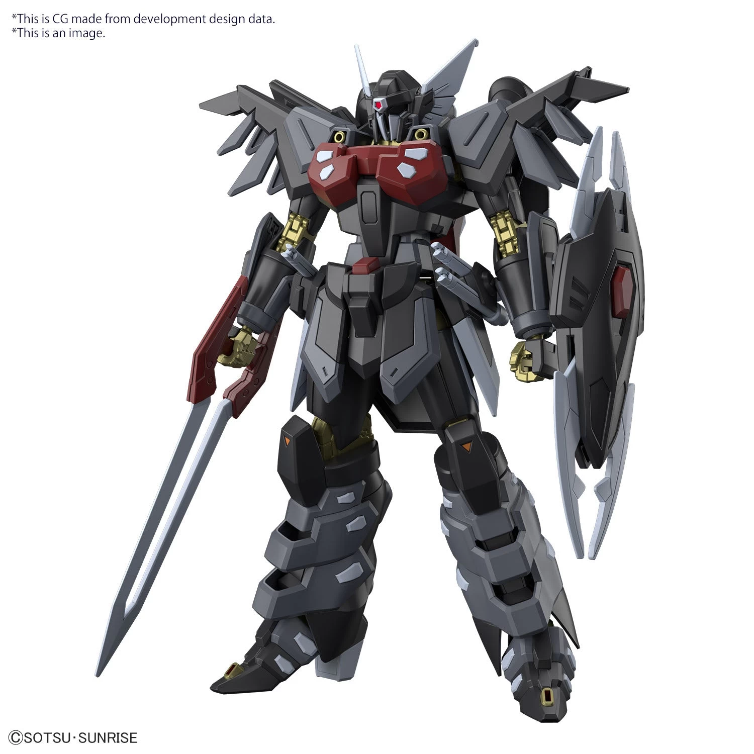 Bandai Gundam 1/144 Seed Freedom #XX Black Knight Squad Shi-ve.A Model Kit 1 Bandai Gundam 1/144 Seed Freedom #XX Black Knight Squad Shi-ve.A Model Kit