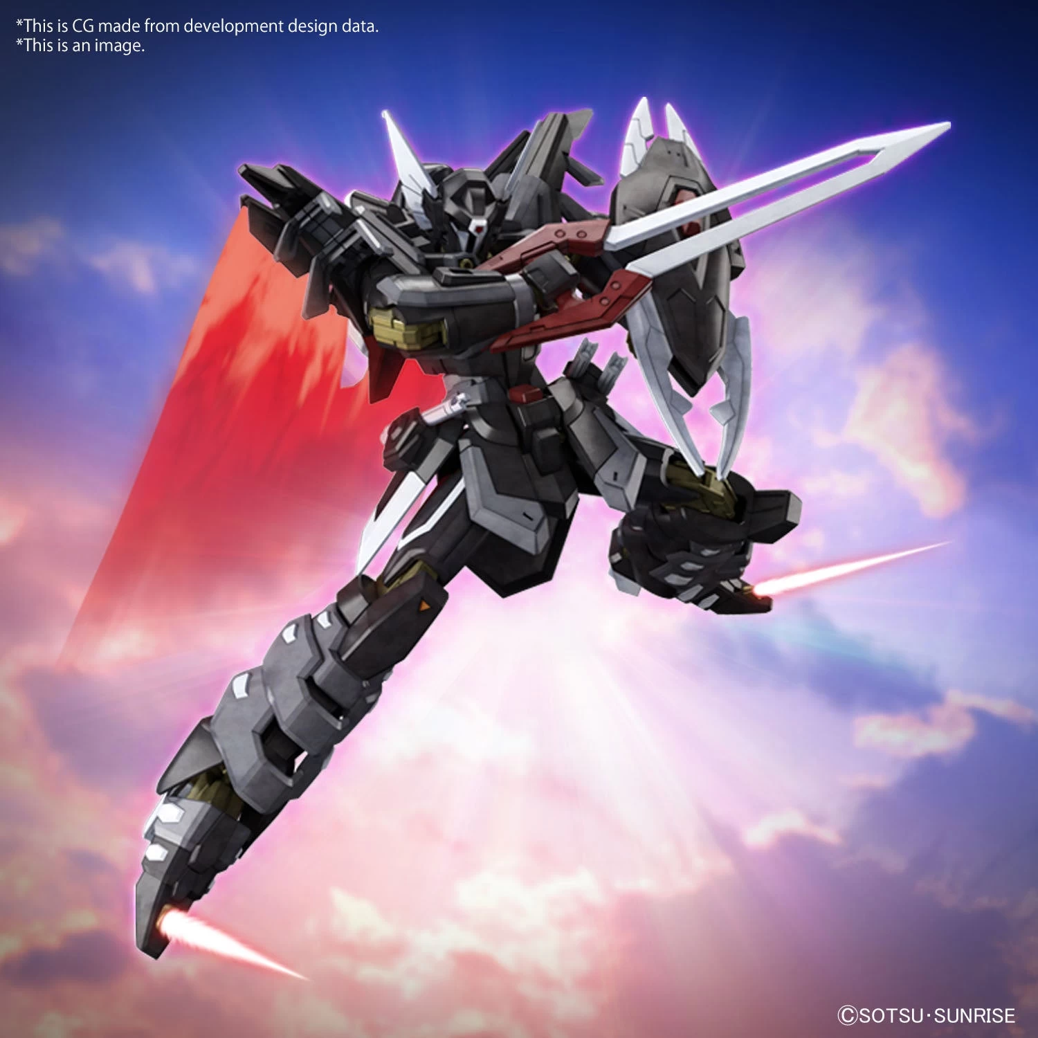 Bandai Gundam 1/144 Seed Freedom #XX Black Knight Squad Shi-ve.A Model Kit 9 Bandai Gundam 1/144 Seed Freedom #XX Black Knight Squad Shi-ve.A Model Kit - Image 9