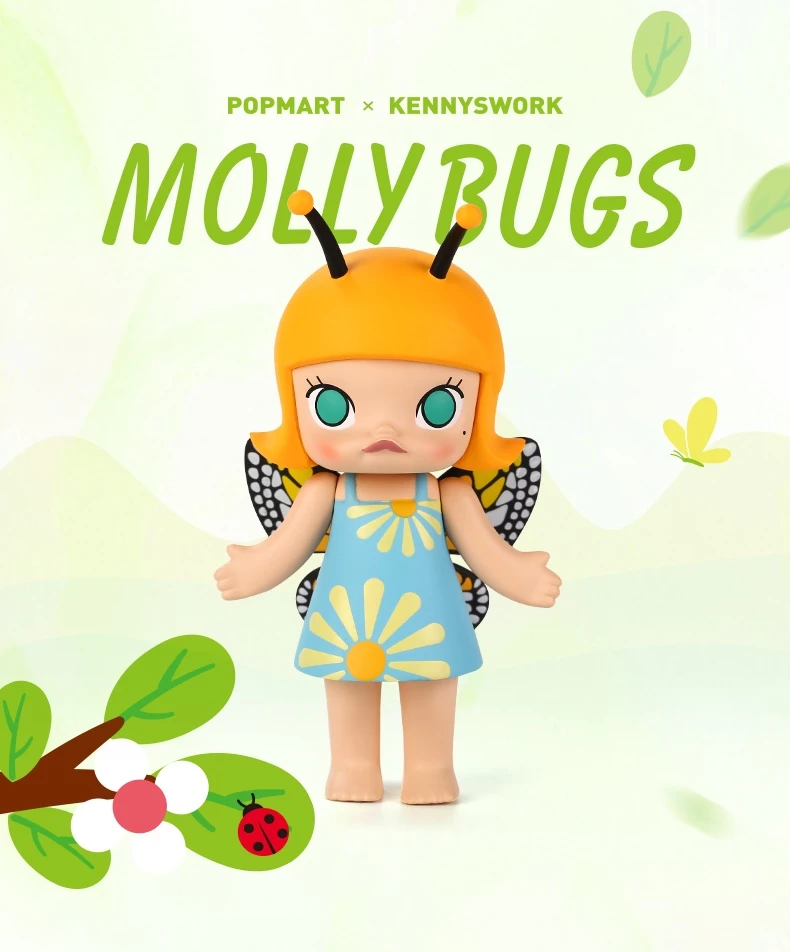 POPMART MOLLY BUGS SERIES 1Box 12pcs 15 POPMART MOLLY BUGS SERIES 1Box 12pcs - Image 15