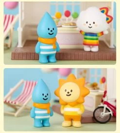 POPMART X FLUFFY HOUSE MR. WHITE CLOUD MINI SERIES 1 1Box 12pcs -Popmart por20035 2