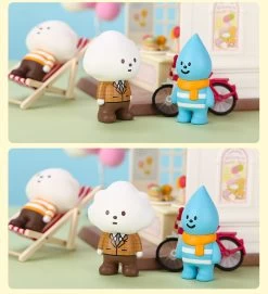 POPMART X FLUFFY HOUSE MR. WHITE CLOUD MINI SERIES 1 1Box 12pcs -Popmart por20035 3