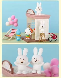 POPMART X FLUFFY HOUSE MR. WHITE CLOUD MINI SERIES 1 1Box 12pcs -Popmart por20035 5