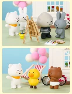 POPMART X FLUFFY HOUSE MR. WHITE CLOUD MINI SERIES 1 1Box 12pcs -Popmart por20035 7