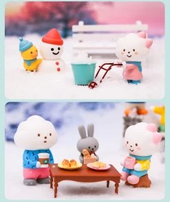 POPMART X FLUFFY HOUSE MR. WHITE CLOUD MINI SERIES 2 WINTER EDITION 1Box 12pcs 10 POPMART X FLUFFY HOUSE MR. WHITE CLOUD MINI SERIES 2 WINTER EDITION 1Box 12pcs -Popmart por20036 2