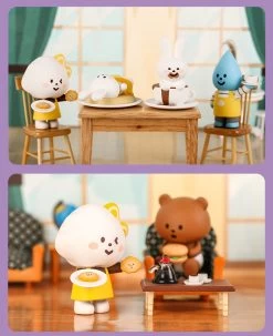 POPMART X FLUFFY HOUSE MR. WHITE CLOUD MINI SERIES 3 FLUFFY CAFE 1Box 12pcs -Popmart por20069 5