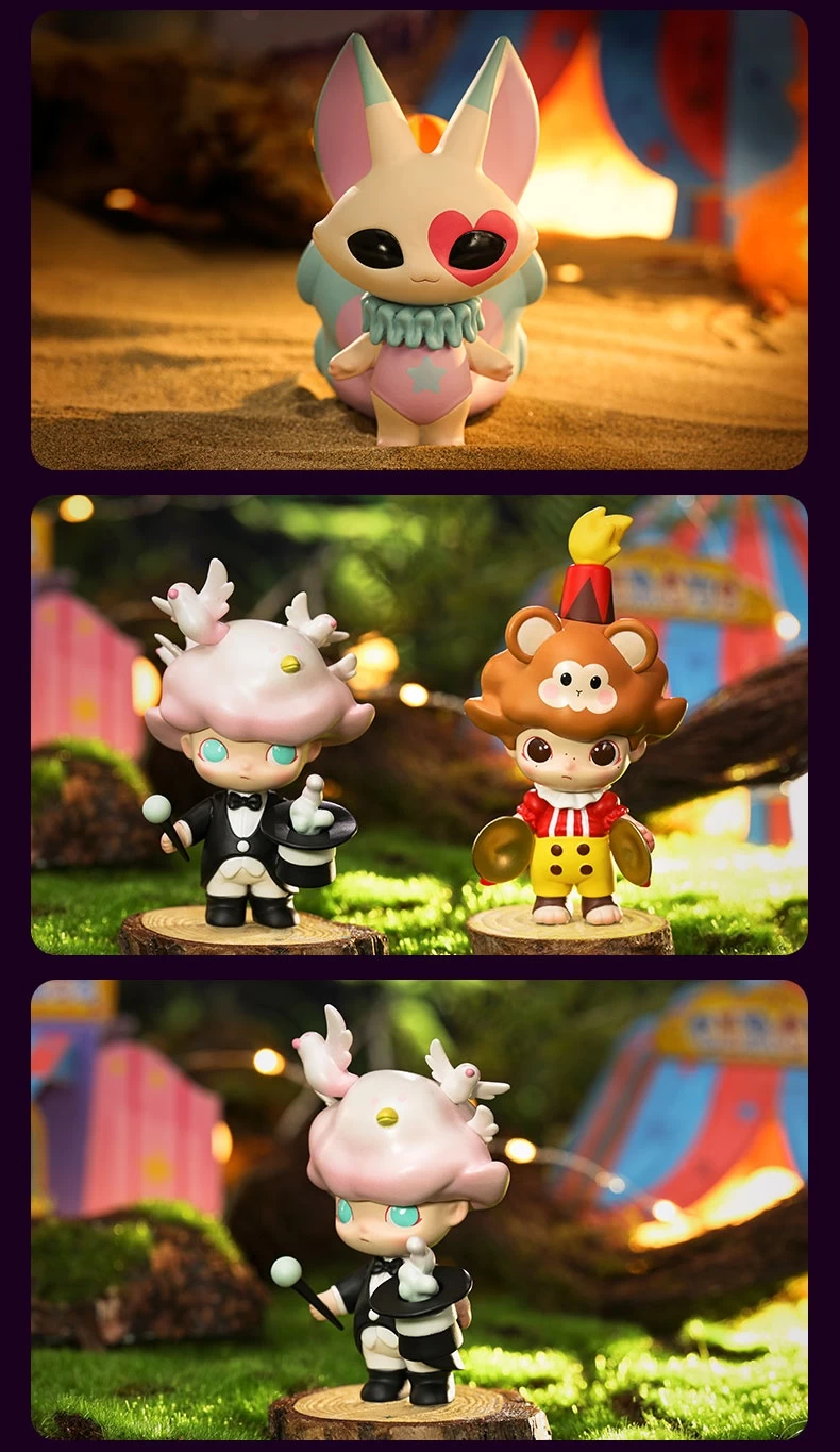 Popmart Dimoo Midnight Circus Series: 1Box (12pcs) 6 Popmart Dimoo Midnight Circus Series: 1Box (12pcs) - Image 6