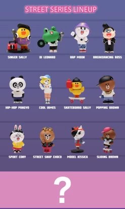 LINE FRIENDS Street Series 1Box 12pcs