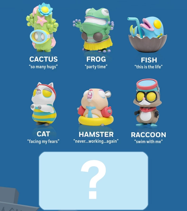 COARSE LITTLE VOYAGERS Heatwave! Series 1Box 6pcs 1 COARSE LITTLE VOYAGERS Heatwave! Series 1Box 6pcs