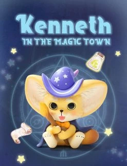 POPMART THE KENNETH FOX In Magic Town Series 1Box 12pcs -Popmart por61022 13